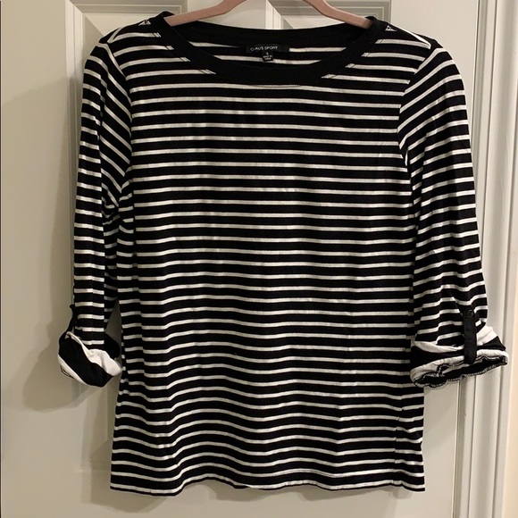 Striped black shirt 🖤🖤🖤 - Picture 1 of 4
